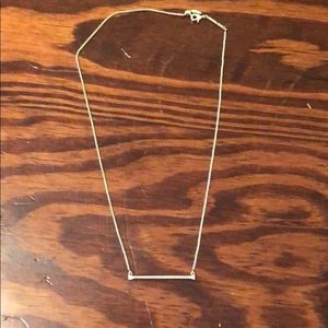 Kendra Scott Gold Bar Necklace - Worn once!!!!